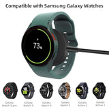 Upgrade Metal Case Nylon Charger Cable Compatible With Samsung Galaxy Watch Charger, Usb-C Charging Cable For Galaxy Watch 7/6/6 Classic/5/5 Pro/Ultra-2 Pack