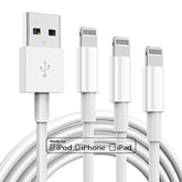 3 Pack Apple Mfi Certified Charger Cable 6Ft, Lightning To Usb Cable Cord 6 Foot, 2.4A Fast Charging,Apple Phone Long Chargers For Iphone 13/12/11/11Pro/11Max/ X/Xs/Xr/Xs Max/8/7/6