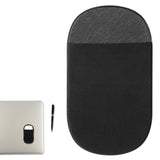Slim Mouse Holder For Laptop, Universal Stick-On Mouse Pouch, Reusable Elastic Mouses Pocket No Glue Residue Mouses Storage Bags For Computer Office Home