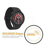 (3 Pack) Designed For Samsung Galaxy Watch 5 Pro (45Mm) Tempered Glass Screen Protector, 0.33Mm, Anti Scratch, Bubble Free