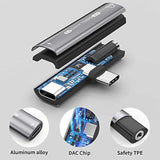 Usb C Headphone Adapter, 2 In 1 Usb C To 3.5Mm Headphone Jack Hifi Dac With 27W Fast Charging Dongle Adapter Compatible For Iphone 15 15Pro 15Promax,Samsung Galaxy S23 S22 S21 S20+ Note 20 Pixel 6/5