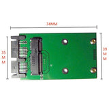 Cy Mini Pci-E Msata Ssd To 1.8" Micro Sata 16Pin Hard Disk Pcba Converter Adap