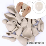 Cream Beige Balloon Garland Kit: 105pcs Wedding Shower Party Decor