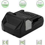 3.0Ah 18V Battery For Hitachi Bsl1815X Bsl1815S Bsl1830 Bsl1830C 330139 330557 339782 Replacement Battery Slide Style