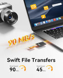 128GB Micro SDXC UHS-I U3 V30 A1 Memory Card - High Speed TF Card for Phone, Camera