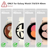 4 Pack Samsung Galaxy Watch 7 Screen Protector Smart Watch Screen Protectors For Galaxy 7 40Mm, Samsung Watch Accessories For Galaxy Watch 7/6/5/4 40Mm(Not For Others Models)
