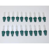 Ge 20X Mini 2.5 Volt Clear Christmas Light Bulbs Replacement Tree Lights Indoor Or Outdoor By