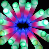 100pcs LED Glow Sticks Bulk 3 Mode Colorful Party Pack for Wedding Raves Events