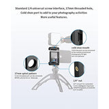 17 Mm Thread Lens Adapter, Telephoto Lens Phone Mount Sturdy And Wear-Resistant, Lens Holder Suitable For All Lens&Telephoto Lens With 17Mm Thread, Works With Almost All Smartphones