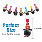 Pug Birthday Banner & Garland - Pug Bday Party Decoration