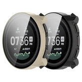 2Pack Screen Protectors Compatible With Suunto Vertical Smartwatch Accessories Screen Protector Case Pc Full Protection (Black,Ivory)