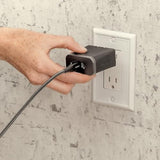 OtterBox Premium Pro Fast Charge USB-C Wall Charger, 72W - Nightshade (Black)