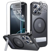 iPhone 16 Pro Max Case, MagSafe, Kickstand, Slim Matte, 16FT Protection, 6.9"