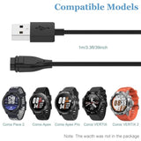 For Coros Pace 2 Charger, Usb Charging Cable Cord For Coros Pace 3, Apex Pro, Apex 42Mm / 46Mm, Coros Vertix/Vertix 2 Smartwatch
