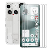 For Nothing Phone 3 Screen Protector, 9H Hardness Anti-Scratch Tempered Glass Flim, Case Friendly(3 Pack)