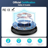 Wireless Charger Fast Charging Pad For Samsung Galaxy S24 Plus/S25 Ultra/Z Fold 6/Flip 6/5/S24 Ultra/S23/S22/S21/S20/S10,2Pack 15W Wireless Android Charger Fast Charger Station For Pixel 9/8 Pro/8A/7