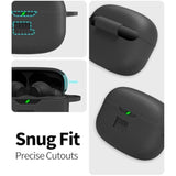 Silicone Protective Case Cover for JBL Vibe 200TWS and JBL Beam, Shock Resistant and Anti-Scratch, Compatible Devices, Includes Carabiner
