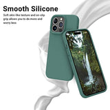 Designed For Iphone 14 Pro Case, Silicone Shockproof Slim Thin Phone Case For Iphone 14 Pro 6.1 Inch (Pine Green)