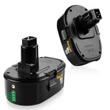 2Pack 18V Lithium-Ion Replace Battery For Dewalt, 18 Volt 6.5Ah Xrp Dc9096 Batteries Compatible With Dc9098 Dc9099 Dw9095 Dw9096 Dw9098