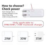 Case For Apple Macbook Charger - Travel Cord Organizer For 35W/30W/29W Adapters, Usb-C Power Charging Cable Management Cord Winder For Macbook Air 12'' 13'' (A1540 A2164 A1882 A2676)