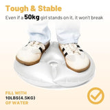 2 Pack Water Weight Bags For Balloon Column Stand And Balloon Arch, Openable Water Fillable Base For Party Wedding Graduation Decor Supplies Accessories, 10 Lbs (White)