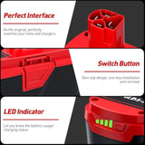 7000mAh 19.2V C3 Battery Replacement for Craftsman DieHard XCP Cordless 2-Pack