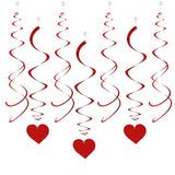 30Th Birthday Hanging Swirl Decorations,Thirty Year Old Foil Streamers Ceiling Hanging Whirls 30 Birthday Anniversary Party Decorations,Pack Of 20