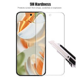 (3+3) For Google Pixel 9 Pro (6.3") (3 Pack) Tempered Glass Screen Protector And (3 Pack) Camera Lens Protector, 9H Hardness, 2.5D, Anti Scratch, Hd Clear