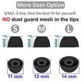 6 Pairs Galaxy Buds 2 Pro Ear Tips Buds Eartips, S/M/L Replacement Soft Silicone Rubber Flexible Gel Earbuds Earplug Fit In Case Compatible With Samsung Galaxy Buds 2 Pro 2022 Release - Graphite