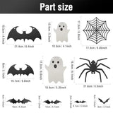 Bat Halloween Banner Scary Party Decorations Thriller Role Playing Party Decor