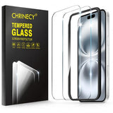 2 Pack Screen Protector for iPhone 17, 9H Hardness Tempered Glass Protection with easy installation tool, HD Clear, Anti-Scratch, Bubble Free, Case