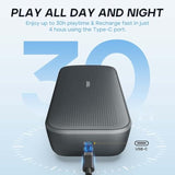 Bluetooth Speaker, Portable Speaker With Xbass, 30H Playtime Wireless Speaker, Ip67 Waterproof, Bluetooth 5.3, Tws, Custom Eq, Type-C Speaker For Outdoor Travel Beach