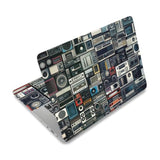 Vintage Radio Laptop Skin Stickers Reusable Netbook Skin Sticker Vinyl Decals For Pc Notebook Laptops Keyboard Cover Universal 12" 13" 13.3" 14" 15 Inch Waterproof Laptop Case Protector Film