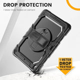 Heavy Duty Protective Tablet Cover With Kickstand Hand Shoulder Strap For Ipad 9Th 8Th 7Th Generation