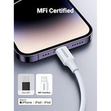 UGREEN USB C to Lightning Cable- 3FT MFi Certified PD Fast Charging Lightning Cord Compatible with iPhone 16/15/14/14 Pro/13/13 Pro/12/12 Pro/11, MacBook, iPad, AirPods Pro