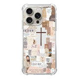 Christian Aesthetic Case Compatible With Iphone 16 Pro Max, Jesus Cross Case For Iphone 16 Pro Max, Cool Tpu Shockproof Case Cover