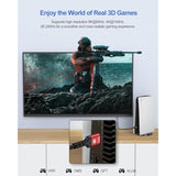 8K Hdmi Arc/Earc Cable For Soundbar 6.6Ft, Earc Hdmi Cable 2.1 Dolby Atmos 48G