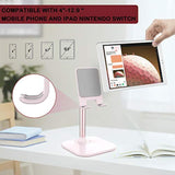 Cell Phone Stand, Phone Stand For Desk, Phone Holder Stand Compatible With And All Mobile Phones Tablet, Gifts For Adults Women Men Mom Wife, Pink