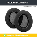 Earpads Replacement Cushion Compatible With Hyperx Cloud 2 / Alpha/Ath M50X M40X/Turtle Beach Stealth 400 600 Headphones/Headsets Ear Pads With Breathable Fabric/High Density Foam