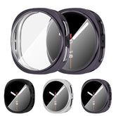 3 Pack For Samsung Galaxy Watch 8 40Mm Case, High Definition Clear Screen Protector, Full Around Electroplate Soft Tpu Bumper Around Protective Case Cover -Black+Gun Color+Silver