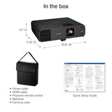 Pro Ex11000 3-Chip 3Lcd Full Hd 1080P Wireless Laser Projector, 4,600 Lumens Color/White Brightness, Miracast, 2 Hdmi Ports, Usb Power For Streaming, Built-In 16W Speaker
