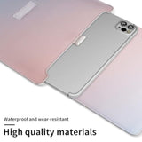 Mmoenuc Universal 11-11.6" Tablet Case, Shockproof Pu Leather Sleeve Bag For Ipad Pro/Air 2025-2018, Surface Pro, Samsung Tab S6-S9 & Android Devices - Lightweight Protective Cover (Icelandic Blue)