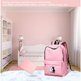 Small Mouse Pad 6 X 8 Inch, Mini Mouse Pad Thick For Laptop Wireless Mouse Home Office Travel, Portable & Washable (Pink)