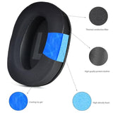 Replacement Ear Pads For Logitech G Pro/G Pro X Gaming Headphones Memory Foam Earpads - Black