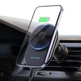 Magsafe Car Mount Charger?15W Magsafe Vent Mount With Cooling Fan?Magnetic Car Wireless Charger For Iphone 17 Pro Max/17/16/15/14/13/12, Black