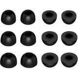 Foam Ear Tips Compatible With Beats Studio Buds + Plus, S/M/L Sizes 6 Pairs Soft Memory Foam Replacement Tips Earbuds Covers Eartips Compatible With Beats Studio Buds +, Black 12
