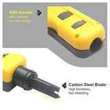 Punch Down Impact Tool With 110 And 66 Blades Bundle With 5-Pack Cat6 Keystone