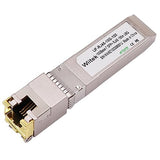 100 Meters, 10Gb Sfp+ To Rj45 Modules, 1G/2.5G/5G/10Gbase-T Ethernet Copper To Sfp+ Transceiver For Ubiquiti Uf-Rj45-10G, Plugin 10Gb Sfp+ Port, Very Low Power Consumption