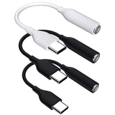 Usb C To 3.5Mm Audio Adapter, 3 Pack Usb Type C To Aux Dongle Cable 3.5Mm Headphone Jack Converter For Samsung Galaxy S24 Ultra S23 S22 S21 A54 A53 Usb C Earbuds Adapter For Iphone 15 Pro Max