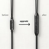 2Packs Sleep Earphone Gift Earphone Bag,Noise Isolating In-Ear Sleep Earbuds,Unique Soft Silicone Perfect For Insomnia Side Sleeper, Yoga,Medi 3.5Mm Jack.White&Black
